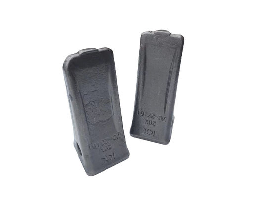Piezas del tren de aterrizaje del mercado de accesorios de Bucket Shanks PC100 del excavador del acero de bastidor