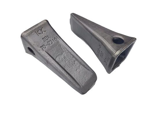 Alta resistencia de Bucket Tips Abrasion del excavador de los dientes del cubo del reemplazo de la dureza