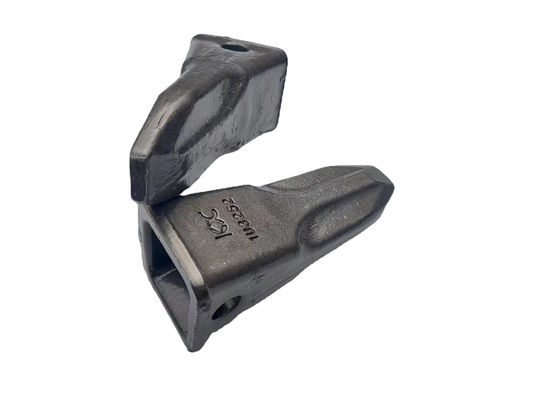 Los dientes 1u3252 8e6464 del cubo de la retroexcavadora del Jcb del cargador de la rueda del OEM modificaron para requisitos particulares