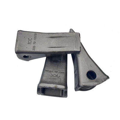 Alta protección contra la corrosión de Wear Parts del excavador de los dientes del cubo de la retroexcavadora de la rigidez