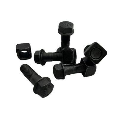 Excavador Track Bolts Grade del arreglo para requisitos particulares 8 pernos principales planos de la paleta