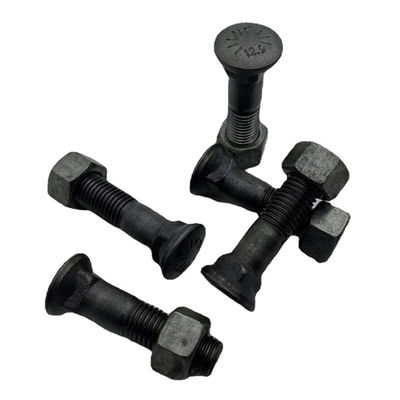 perno M36 de la paleta del segmento de Bulldozer Track Bolts del excavador de 40Cr 35CrMo